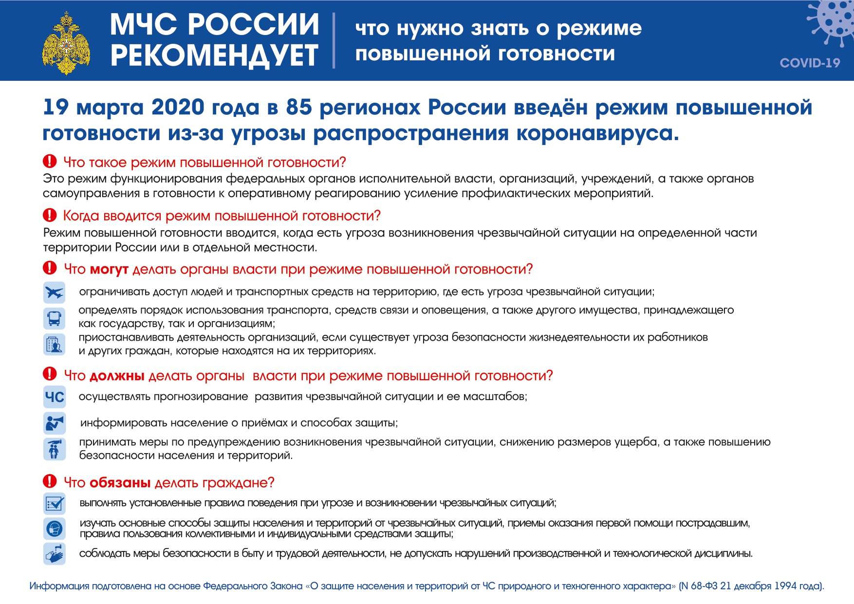 В МЧС России разработаны рекомендации по мерам безопасности и профилактике  коронавирусной инфекции. – Муниципальный район Большеглушицкий Самарской  области