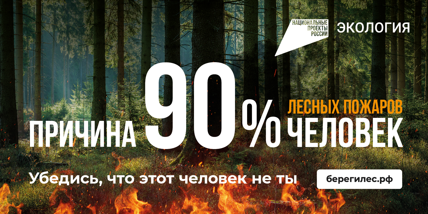 Практически все природные пожары происходят по вине человека. –  Муниципальный район Большеглушицкий Самарской области